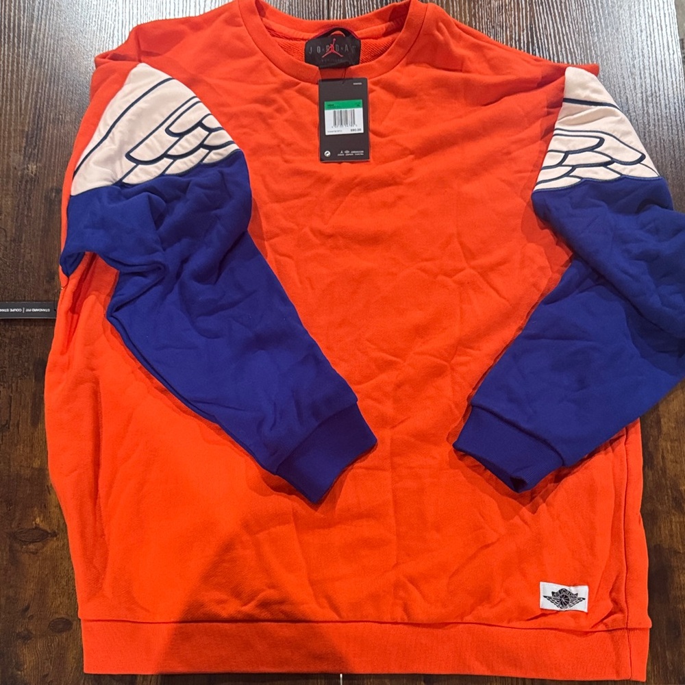 Jordan Air Jordan Wings Men’s Crew Neck Classic Shirt/Sweatshirt BRAND NEW